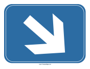 Airport Down Right Arrow