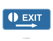 Airport Exit Right
