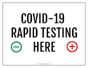 Covid Rapid Testing
