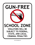 Gun-Free School
