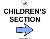 Childrens Section - Right