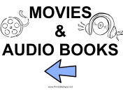 Movies and Audio Books - Left