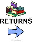 Library Returns - Right