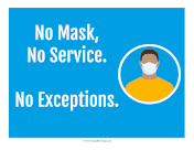 Masks No Exceptions