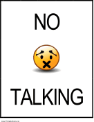 No Talking