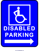 Disabled Parking Right