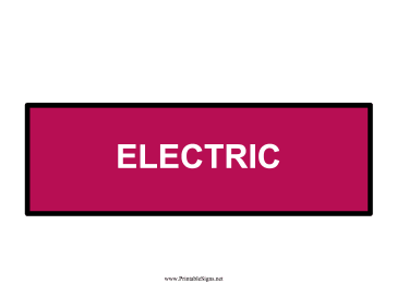 Digging Sign Electric Sign
