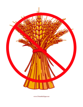Wheat Allergy Sign