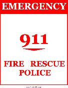 911 Fire Rescue Police