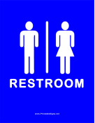 Restroom for Men Women