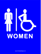 Restroom for Women