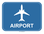 Blue Airport