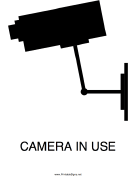 Camera In Use