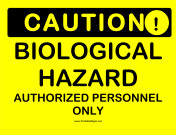 Caution Bio Hazard