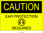 Ear Protection Required
