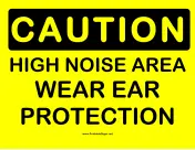 Caution High Noise