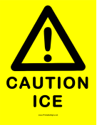Ice Warning