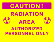 Radiation Area Authorized Personnel