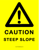 Steep Slope