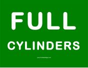 Cylinders Full Cylinders