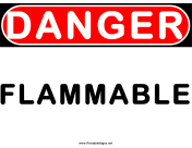 Danger Big Flammable