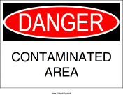 Contaminated Area