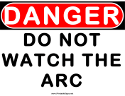 Danger Dont Watch Arc