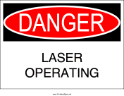 Laser Operating