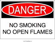 No Open Flames