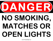 Danger No Open Flames 2