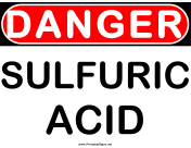 Danger Sulfuric Acid 2