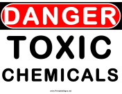 Danger Toxic Chemicals