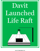 Davit Launched Liferaft