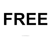Free Sign