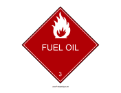 Fuel Oil Warning