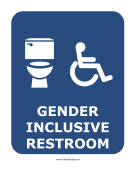 Gender Inclusive Restroom