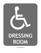 Handicap Dressing Room