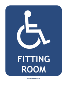 Handicapped Fitting Room