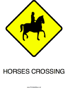 Horses Crossing