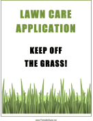 Lawn Care Application