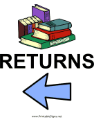 Library Returns - Left