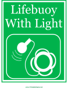 Lifebuoy With Light