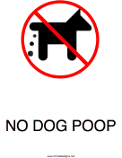 No Dog Poop