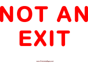 Not an Exit 2