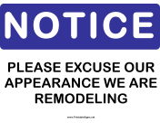 Notice Remodeling