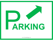 Parking Arrow Up Right