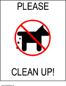 Clean Up - Dog