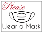 Please Wear Mask