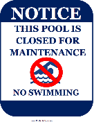 Pool Closed Maintenance