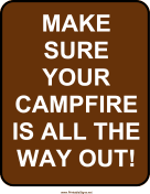 Put Campfire Out